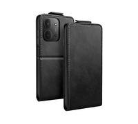 AVIZAR Smart vertical Portafoglio CUSTODIA A LIBRO per Xiaomi Redmi 15C, Nero