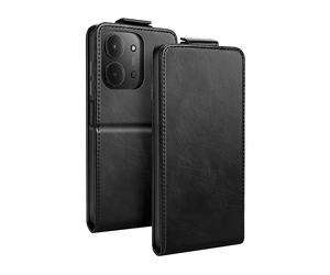 AVIZAR Smart vertical Portafoglio CUSTODIA A LIBRO per Xiaomi Redmi 15C, Nero