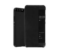 Custodia Avizar Smart View con finestra Smart Touch nera per Huawei P10