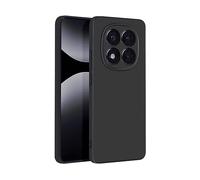 Avizar Custodia per Redmi Note 14 Pro e 14 Pro Plus Semirigida Soft-touch, Nero
