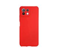 AVIZAR Soft feeling COVER per Xiaomi Mi 11 Lite 4G / 5G, Rosso