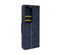 AVIZAR Soft luxury CUSTODIA A LIBRO per Honor 90 Smart, Blu notte