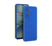Avizar, Custodia Honor 400 Lite Silicone Liscio Camera Protetta Rossa, Blu