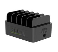 Avizar, Stazione di Carica 100W Smartphone e Tablet 3 USB e 2 USB-C Ventilazione