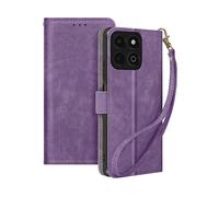 AVIZAR STRAP CUSTODIA A LIBRO per Honor 200 Smart, Viola