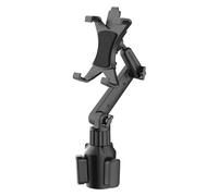 Avizar, Supporto Auto Portabicchieri per Tablet 12.5 a 20 cm Rotante 360° e 180°