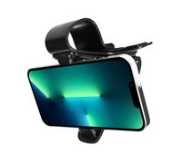 Supporto Auto Smartphone Universale Fissaggio Cruscotto con Clip a Pinza