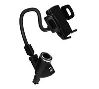 Avizar, Supporto Auto Universale con 2x Connettori USB + Presa Accendisigari