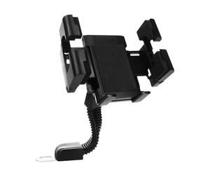 Avizar, Supporto Moto Scotter Fissaggio Specchietto per Smartphone, Nero