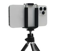 Avizar, Supporto Smartphone Treppiede (Filettatura standard Treppiede), Nero