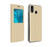 AVIZAR Sview CUSTODIA per Honor 9X Lite, Dorato