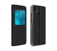 AVIZAR Sview CUSTODIA per Honor 9X Lite, Nero