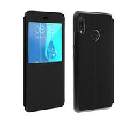 AVIZAR Sview CUSTODIA per Huawei Y9 2019, Nero