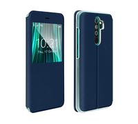 AVIZAR Sview CUSTODIA per Xiaomi Redmi Note 8 Pro, Blu notte