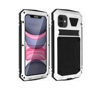 AVIZAR TANK SERIES COVER per Apple iPhone 11, Argento