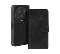 AVIZAR Tender book CUSTODIA A LIBRO per Xiaomi 14 Ultra, Nero