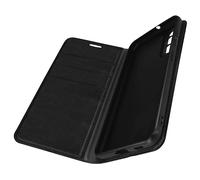 Avizar Custodia per Galaxy S21 FE in vera pelle con portafoglio – Nera