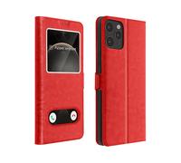 AVIZAR Towind CUSTODIA per Apple iPhone 12 Pro, Rosso