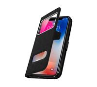 AVIZAR Towind CUSTODIA per Apple iPhone XS, Nero