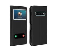 AVIZAR Towind CUSTODIA per Samsung Galaxy S10, Nero
