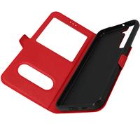 AVIZAR Towind CUSTODIA per Samsung Galaxy S22 Plus, Rosso