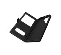 CustodiaSamsung Galaxy S22 Ultra Doppia Finestra Supporto Video Nera