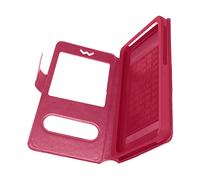 Avizar Custodia Stand Doppia Finestra Universale Taglia XXL - Fucsia