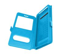 Avizar Custodia Stand Doppia Finestra Universale Taglia 3XL Azzurra