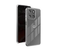 AVIZAR Ultra thin silicone COVER per Motorola Moto G15 Power, Trasparente