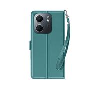 AVIZAR Urban Portafoglio CUSTODIA A LIBRO per Oppo A5x, Turchese