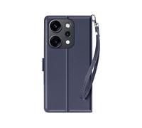AVIZAR Urban Portafoglio CUSTODIA A LIBRO per Oppo Reno 14 / 14 F / 14 FS, Blu notte