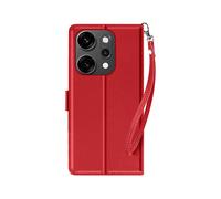 AVIZAR Urban Portafoglio CUSTODIA A LIBRO per Oppo Reno 14 / 14 F / 14 FS, Rosso