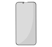 Vetro temperato 9H per iPhone 14 anti-spia anti-graffi bordo nero
