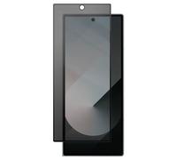 Avizar Vetro temperato esterno per Samsung Galaxy Z Fold6 antispia, Nero