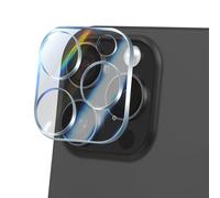Avizar Vetro temperato fotocamera per iPhone 16 Pro Max durezza 9H antigraffi, Trasparente
