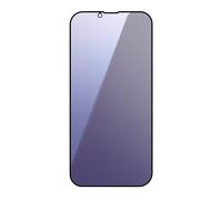 Avizar, Vetro temperato per iPhone 13, 13 Pro e 14 anti luce blu, Nero