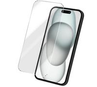 Avizar Vetro temperato per iPhone 16 durezza 9H antigraffi, Trasparente