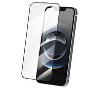 Avizar, Vetro temperato per iPhone 16e Durezza 9H Antigraffio Smussato, Nero