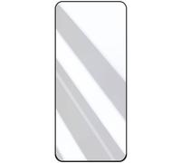 Avizar Vetro temperato per Samsung Galaxy S24 Plus / S25 Plus adesione totale, Nero transparente