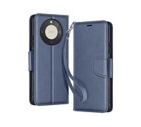 AVIZAR VINTAGE CARRY SERIES CUSTODIA A LIBRO per Honor Magic 8 Lite, Blu notte
