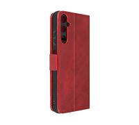 Custodia per Galaxy A05s portacarte supporto video serie Vintage rossa