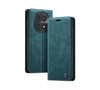 AVIZAR Vintage CUSTODIA A LIBRO per Xiaomi Redmi Note 15 4G / 5G, Blu petrolio