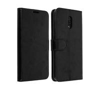 Custodia a libro Oppo Reno Portacarte Funzione supporto - Nero