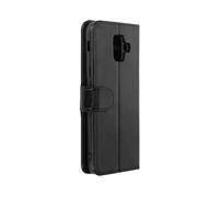 Custodia a libro Samsung Galaxy A6 Portacarte Funzione supporto - Nero