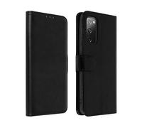 AVIZAR VINTAGE CUSTODIA per Samsung Galaxy S20 FE, Nero