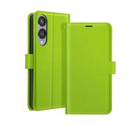 AVIZAR Vintageflip CUSTODIA per Samsung Galaxy S25 Edge, Verde