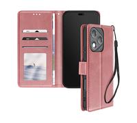 AVIZAR WALLET-CASE CUSTODIA A LIBRO per Honor 400 Lite, Rosa