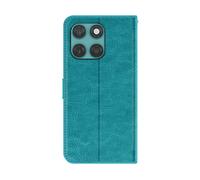 Avizar Custodia Vintage per Motorola Edge 60 Fusion Portafoglio, Turchese