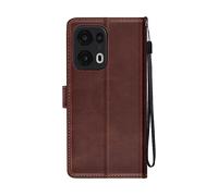 AVIZAR WALLET CUSTODIA A LIBRO per Oppo Reno 13 Pro, Marrone scuro