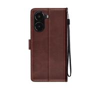 AVIZAR WALLET CUSTODIA A LIBRO per Xiaomi Poco X7 Pro, Marrone scuro
